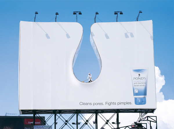 Graphic designer billboard