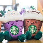 Labubu-style Starbucks Frappuccino plush toys